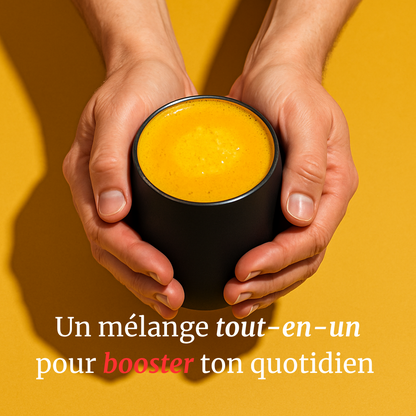 Chaï Latté aux champignons | lait doré adaptogène