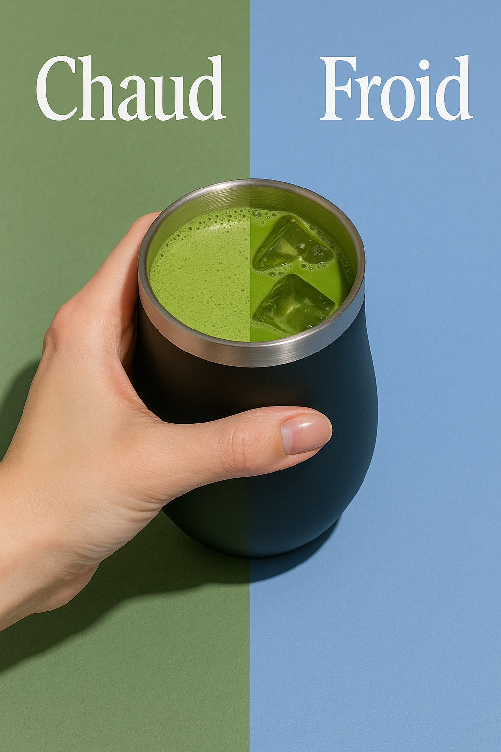 Matcha Latté aux champignons